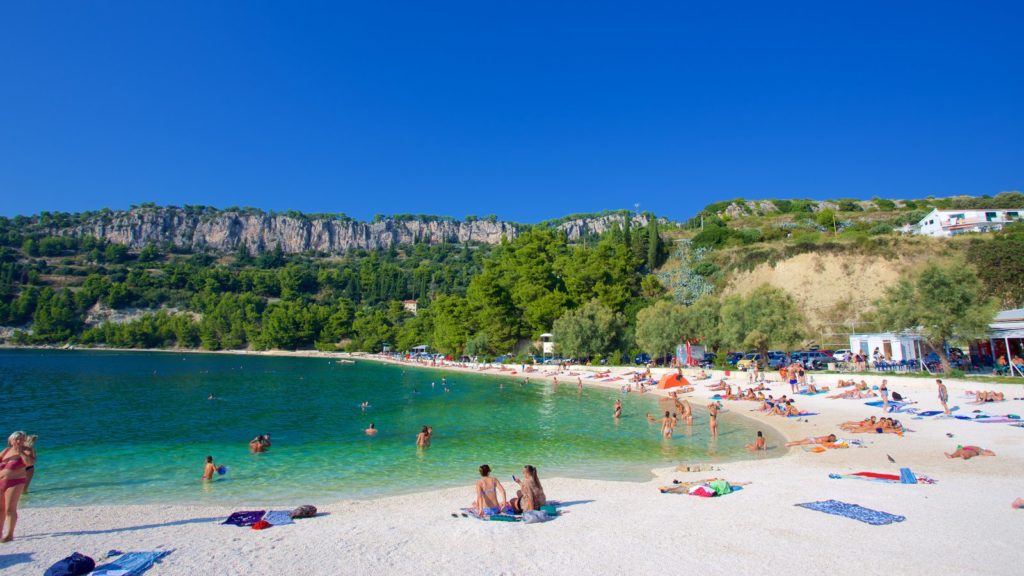 Het Kasuni strand in Split