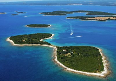 De Brijuni eilanden in Kroatië