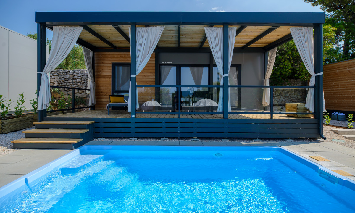 Luxe mobile home in Kroatië