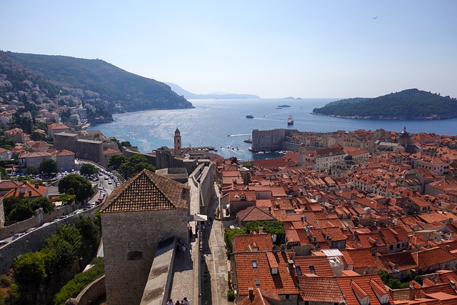 De stadsmuren van Dubrovnik