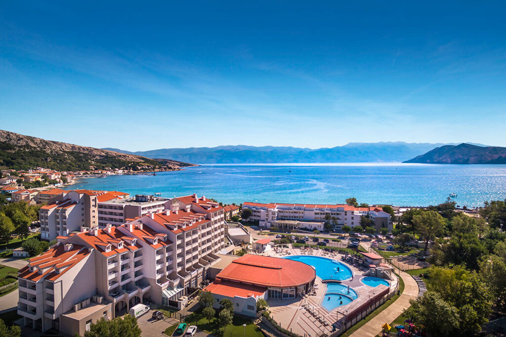 Corinthia baska hotel op het eiland krk in kroatie