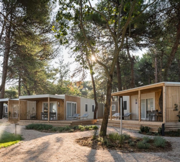 mobile homes op camping falkensteiner premium in kroatie