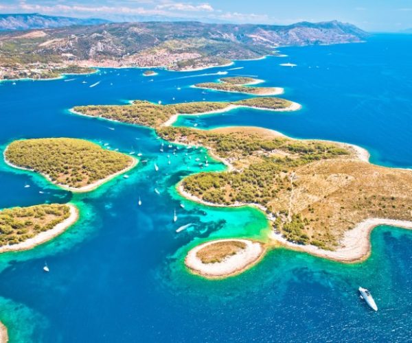 Pakleni eilanden Hvar Kroatie