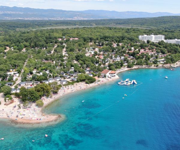 camping aminess atea resort op het eiland krk in kroatie