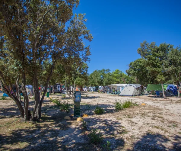 camping lopari in dalmatie kampeerplaatsen