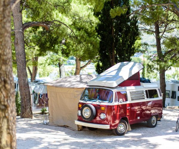 Autovakantie in kroatie op camping stobrec