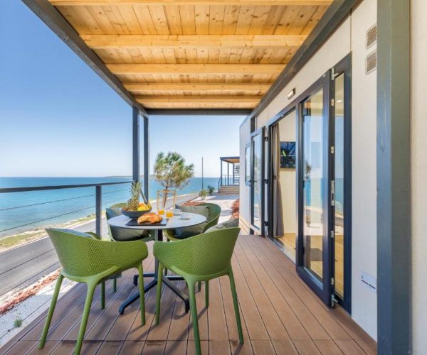 camping stupice in istrie veranda