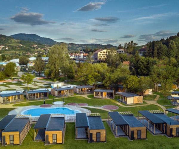 glamping village terme tuhelj overview
