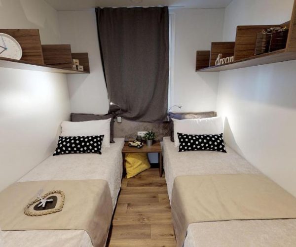 glamping village terme tuhelj slaapkamers